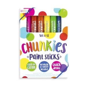 Chunkies Paint Sticks - Set of 12 Variety Pack