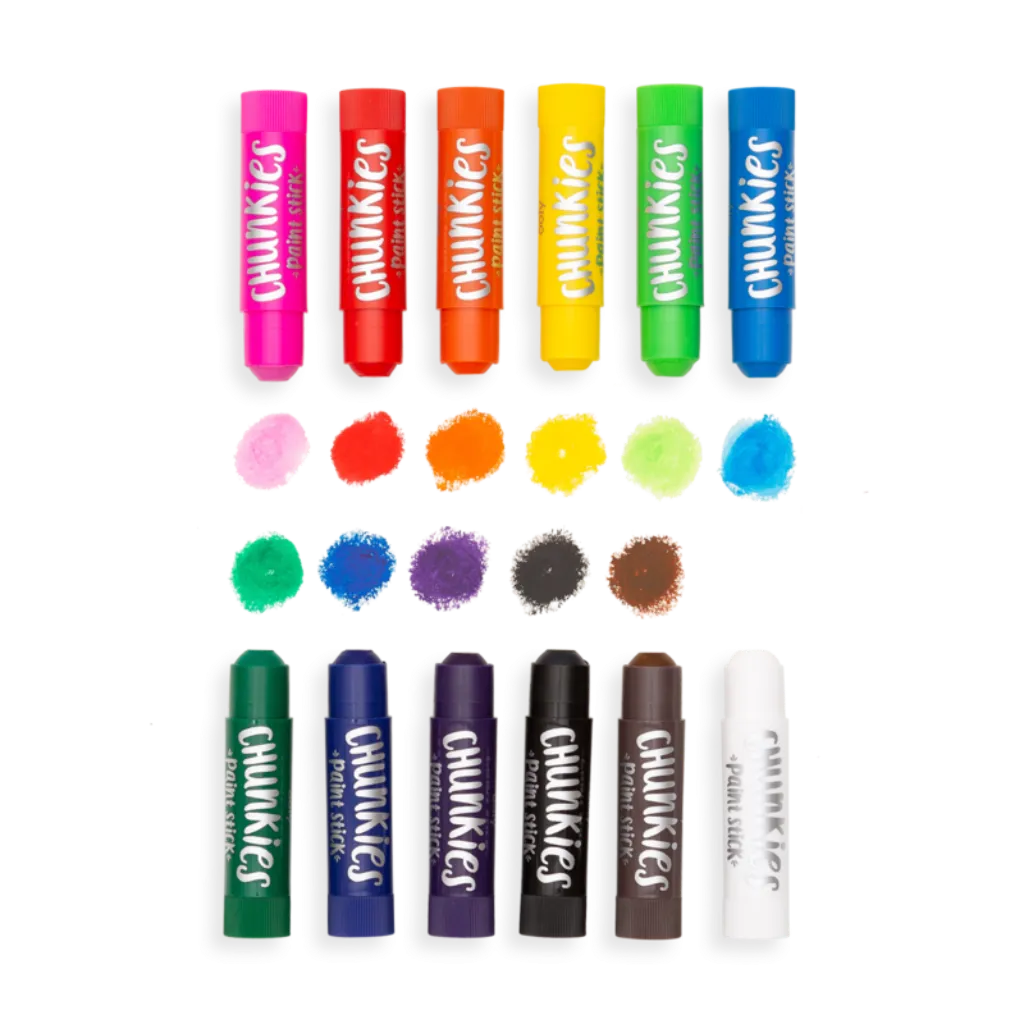 Chunkies Paint Sticks - Set of 12 Variety Pack
