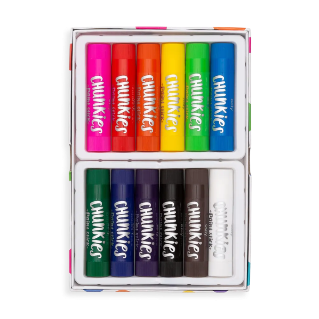 Chunkies Paint Sticks - Set of 12 Variety Pack