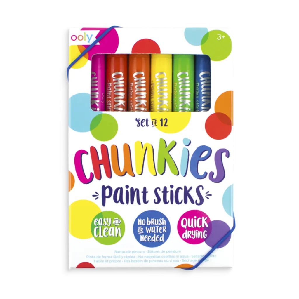 Chunkies Paint Sticks - Set of 12 Variety Pack