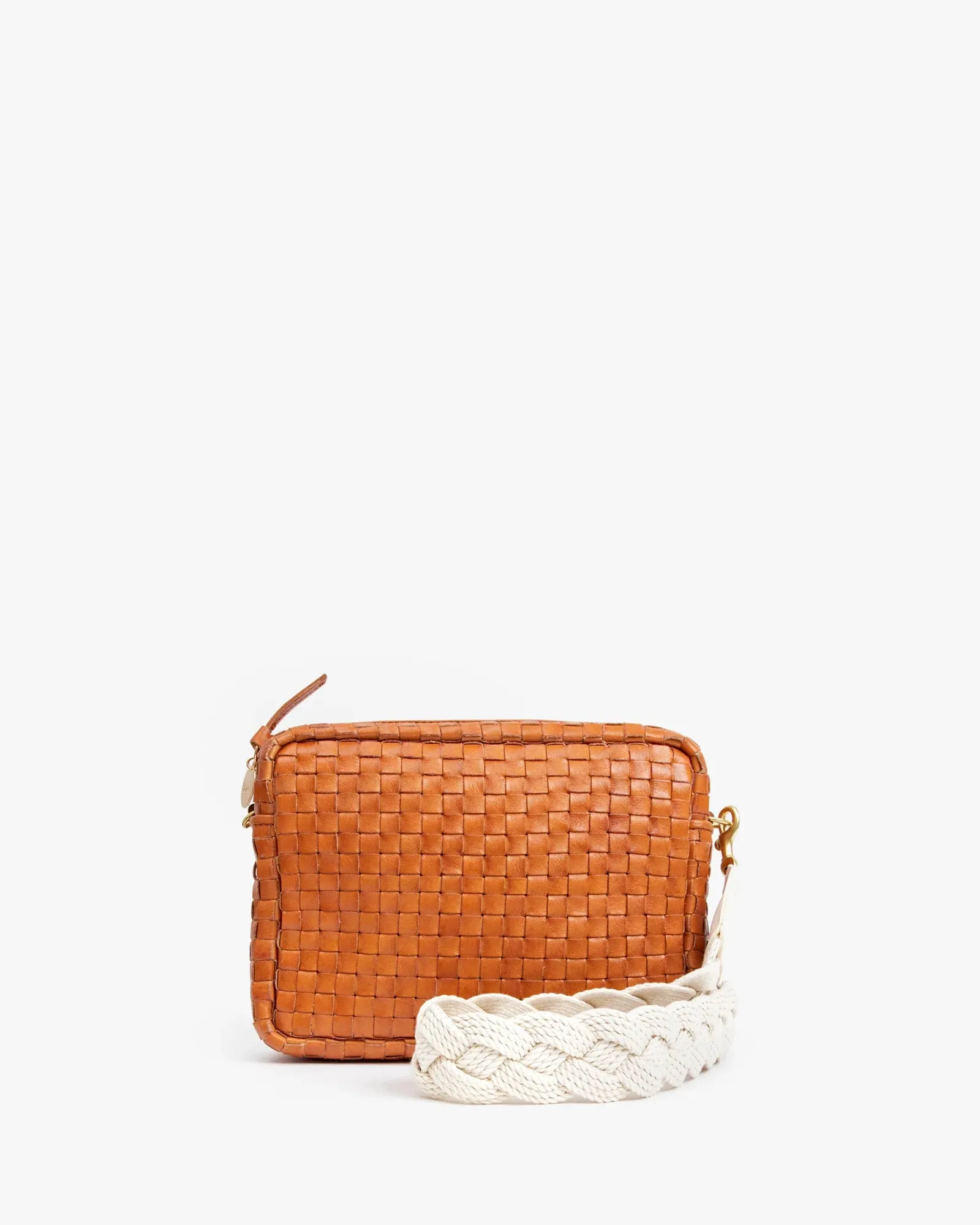 Clare V. - Shoulder Strap - Cream Braided Rope