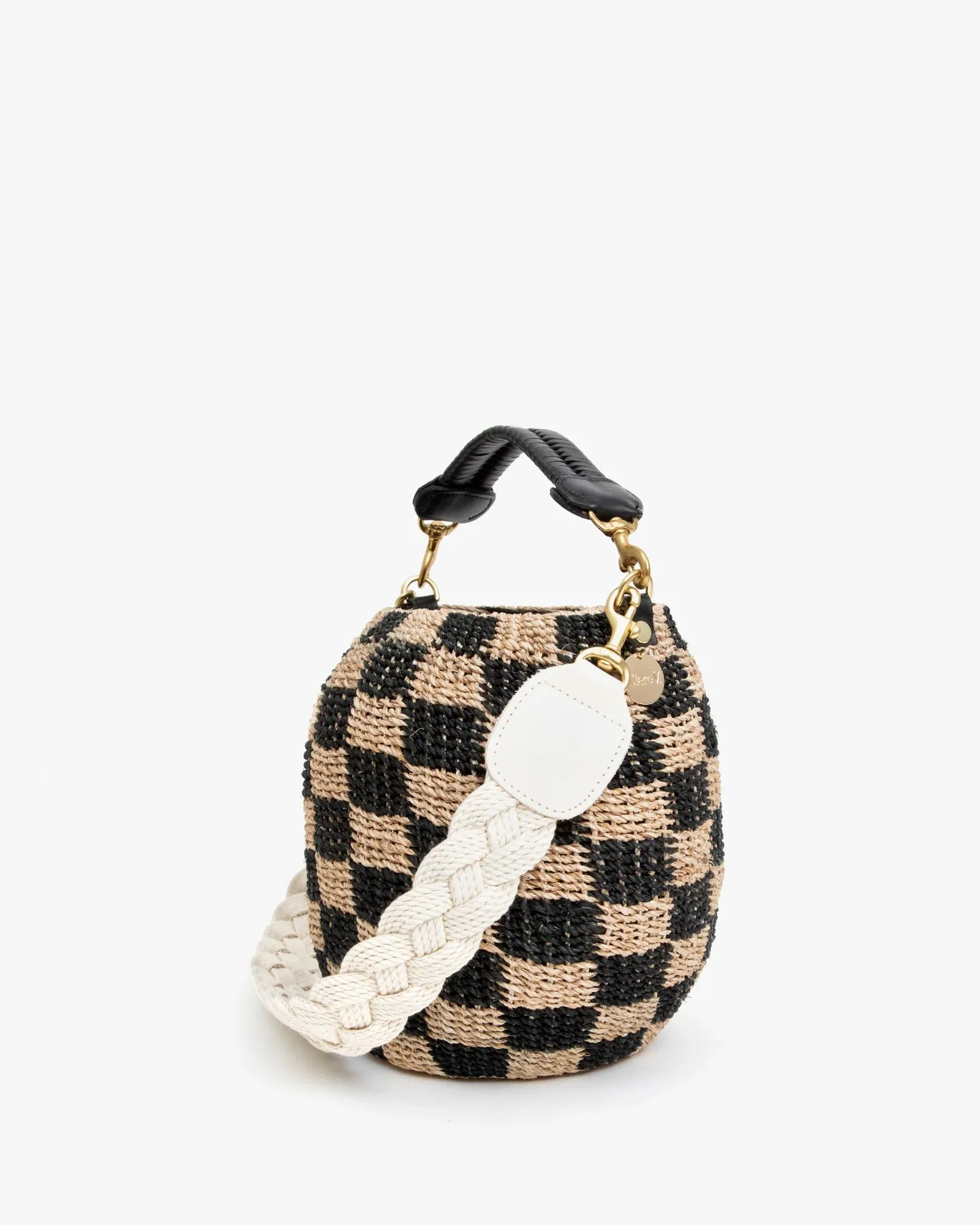 Clare V. - Shoulder Strap - Cream Braided Rope