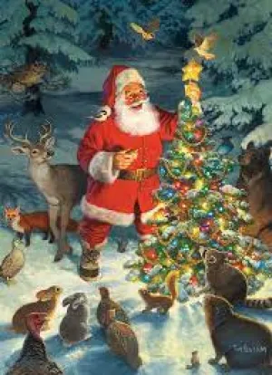 Cobble Hill Santa's Tree 1000pc Puzzle
