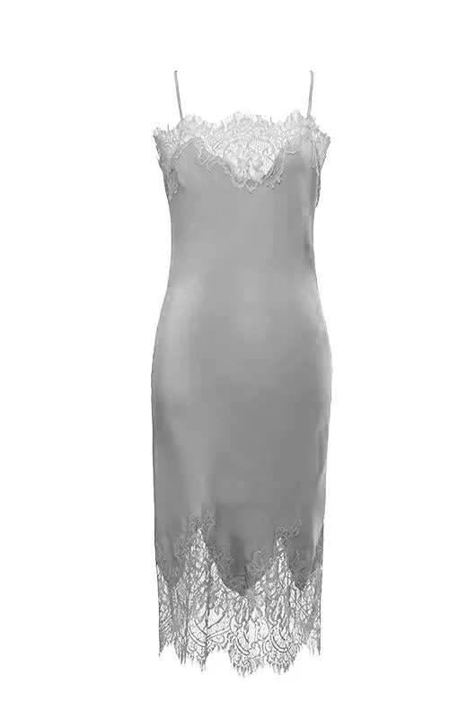 Coco Lace Silk Dress