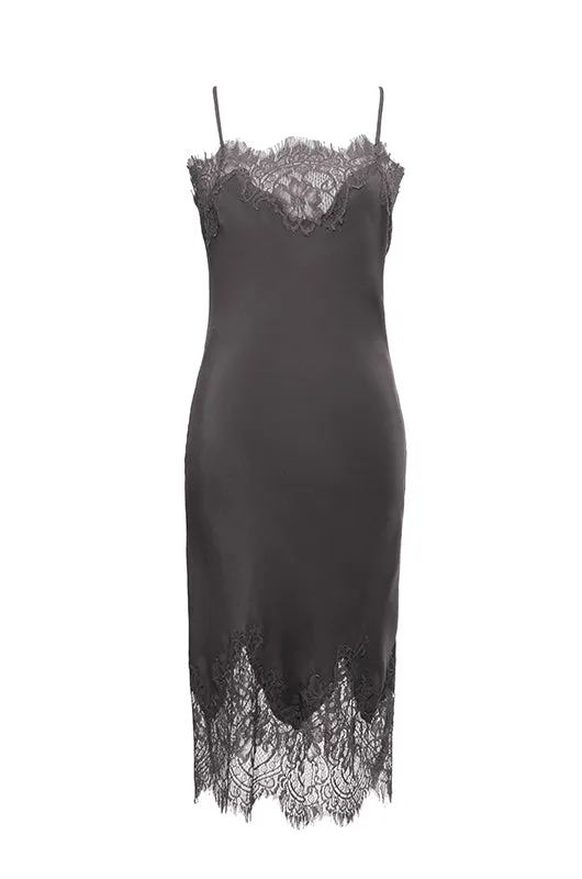 Coco Lace Silk Dress