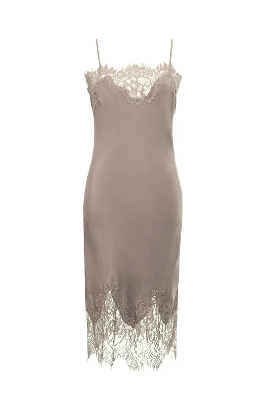 Coco Lace Silk Dress