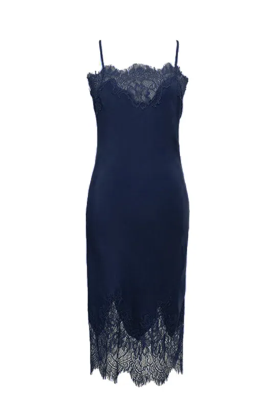 Coco Lace Silk Dress
