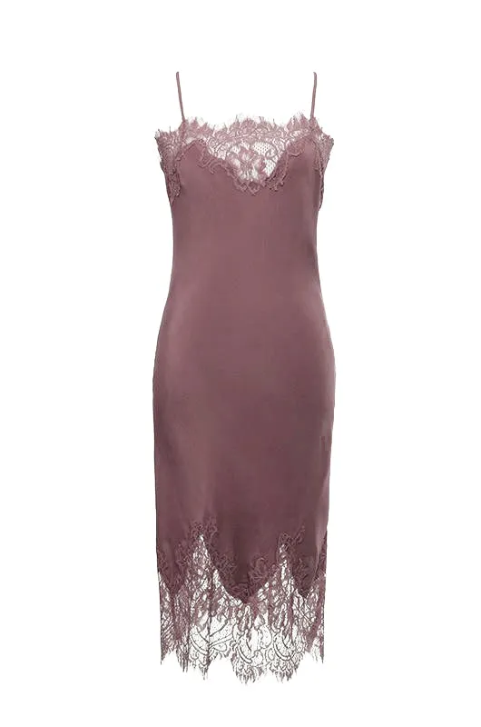 Coco Lace Silk Dress