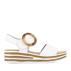CUBBIE - WHITE LEATHER