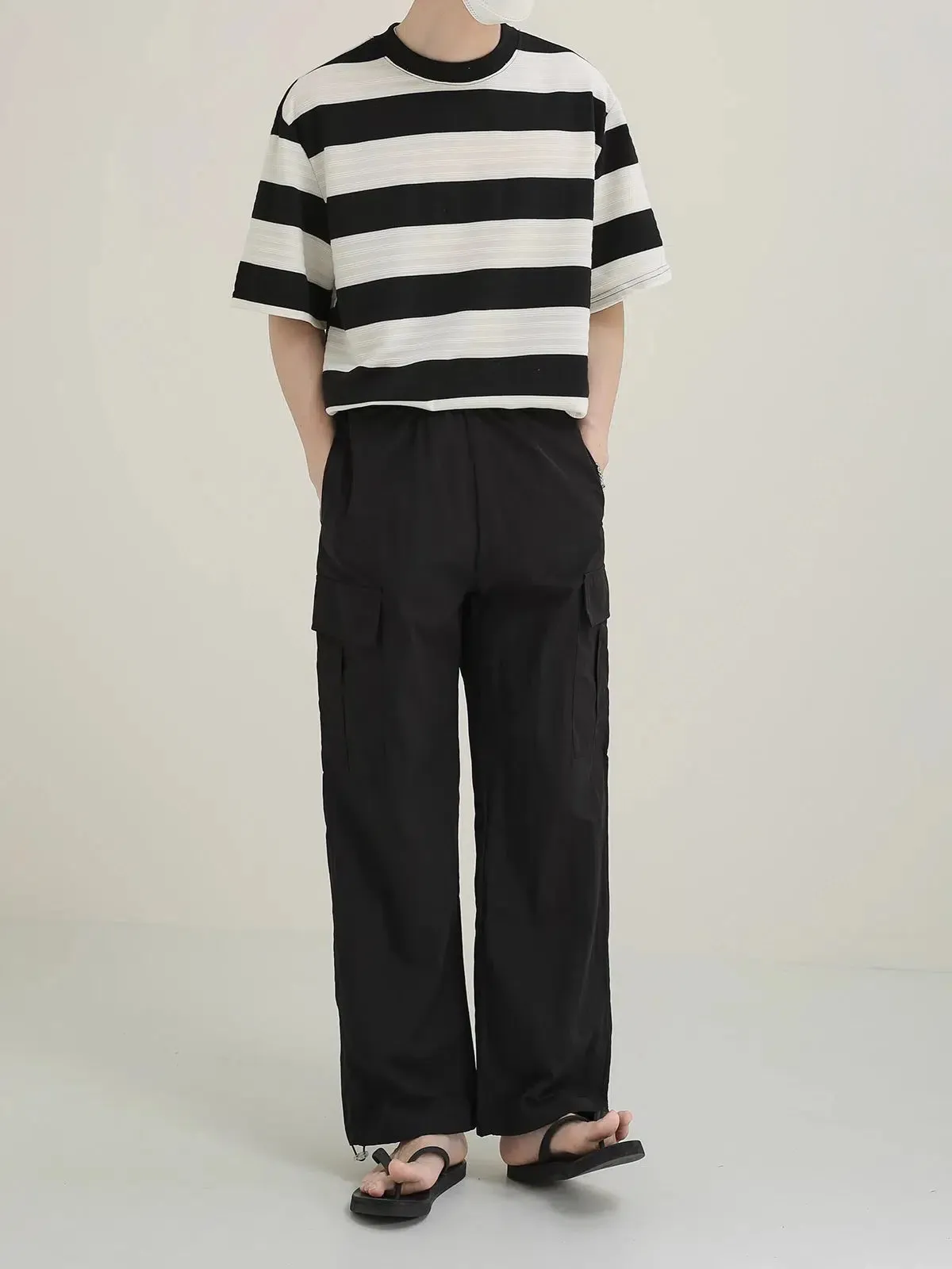 Cuffed Overalls Quick-drying Sweatpants