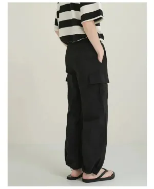 Cuffed Overalls Quick-drying Sweatpants