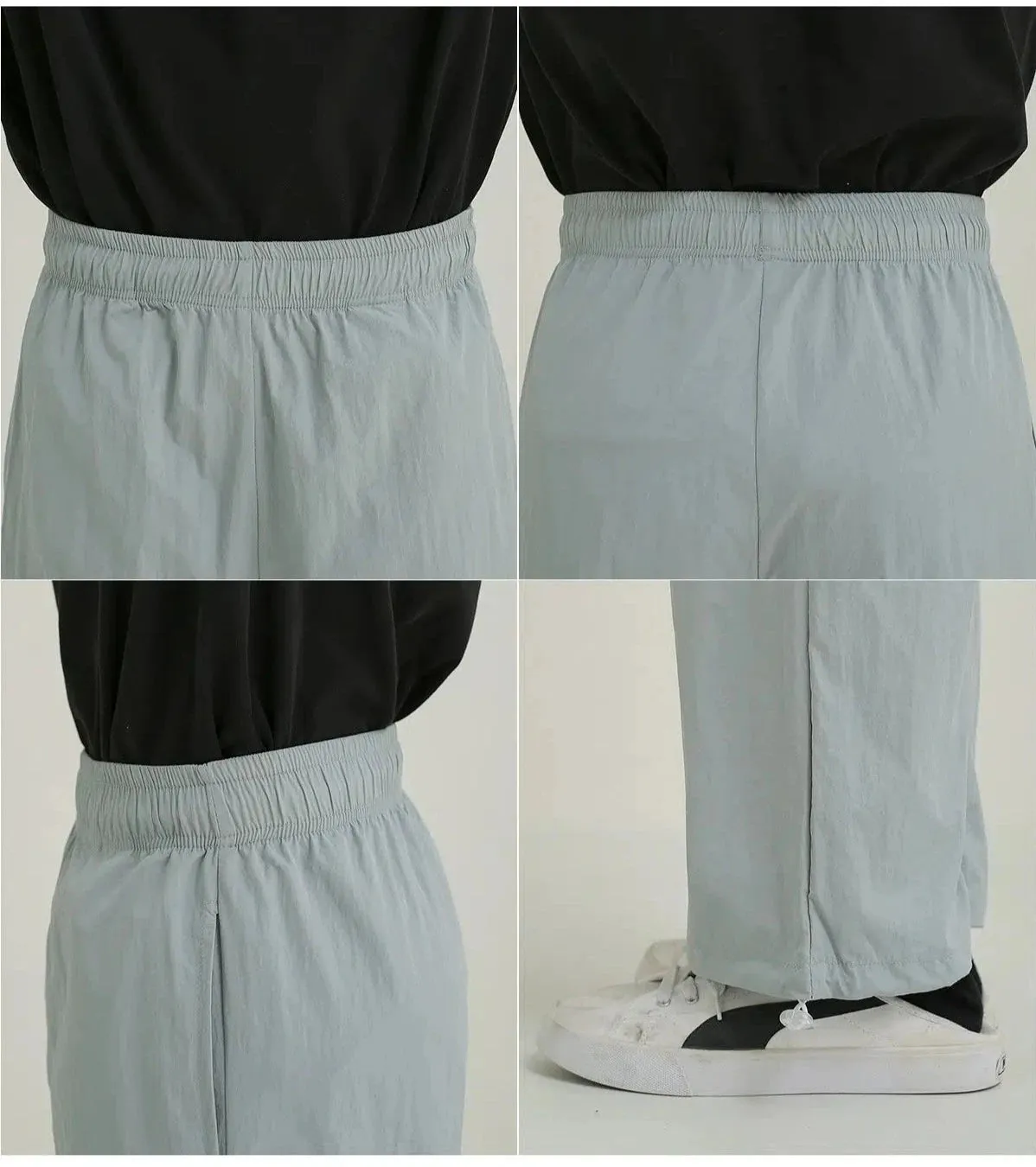 Cuffed Overalls Quick-drying Sweatpants