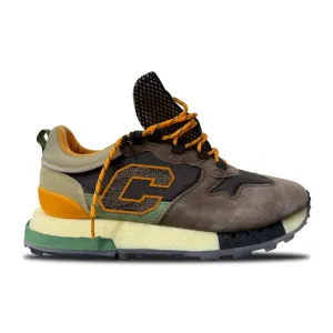 Cutty Men Ty30B Atlanta Suede & Mesh Runner - Brown