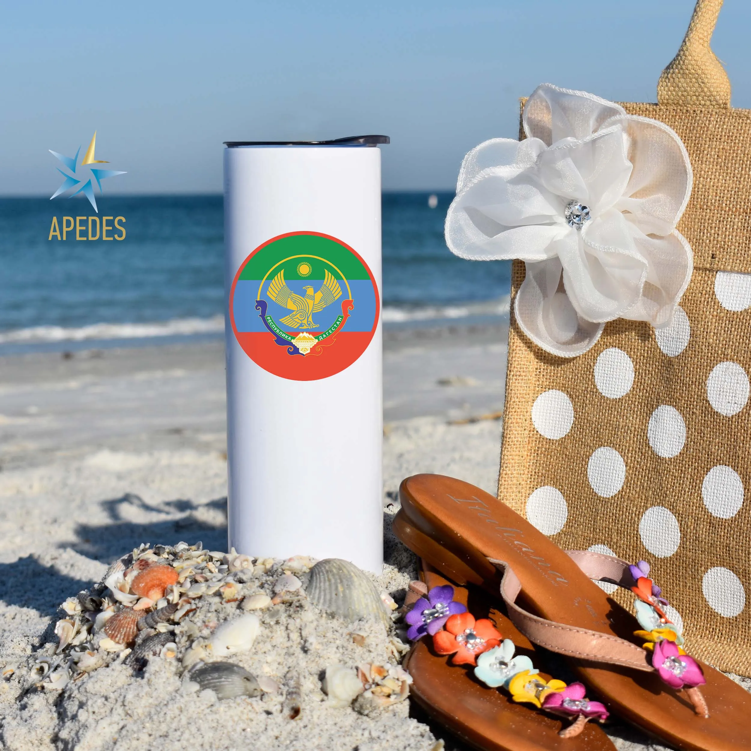 Dagestan Stainless Steel Skinny Tumbler 20 OZ