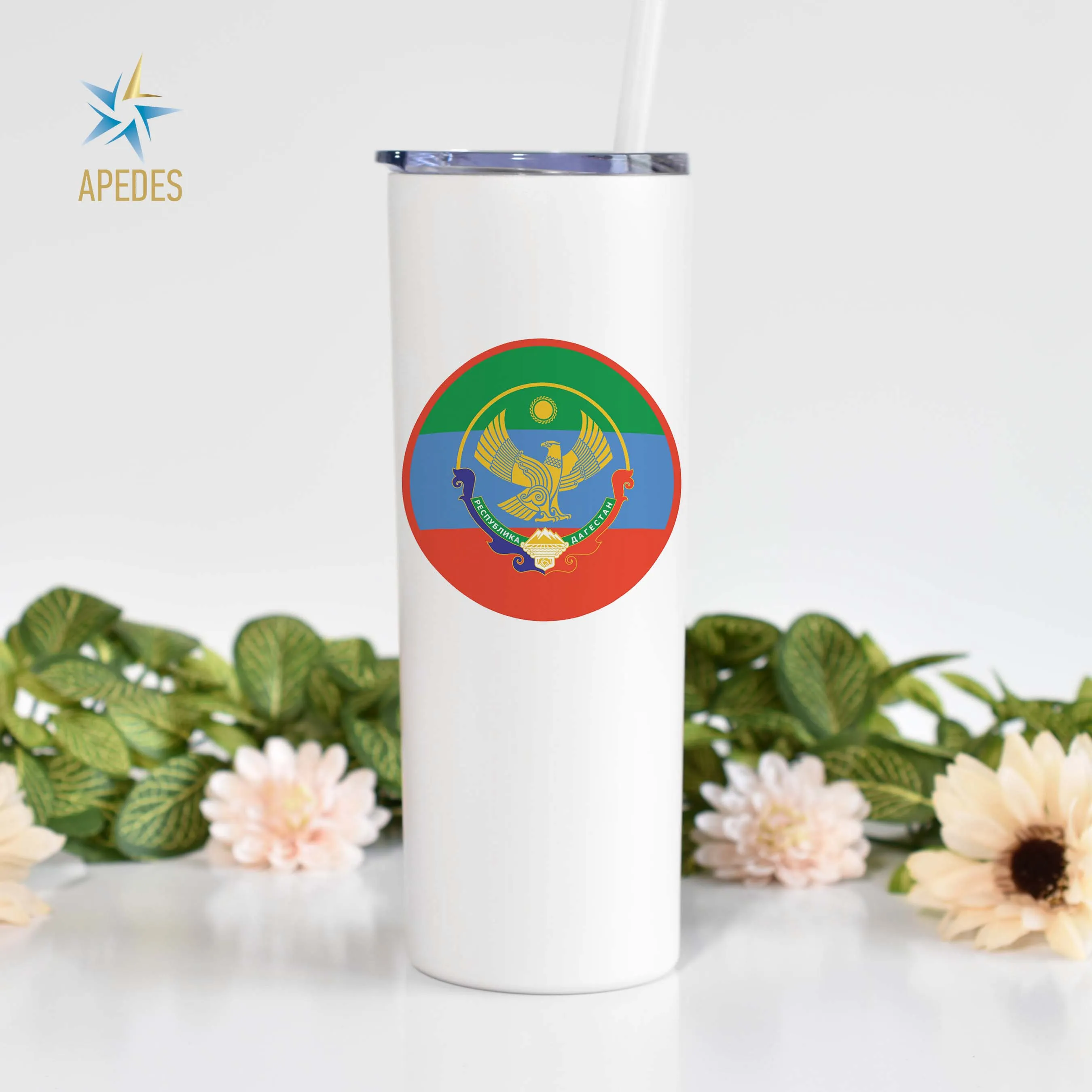 Dagestan Stainless Steel Skinny Tumbler 20 OZ