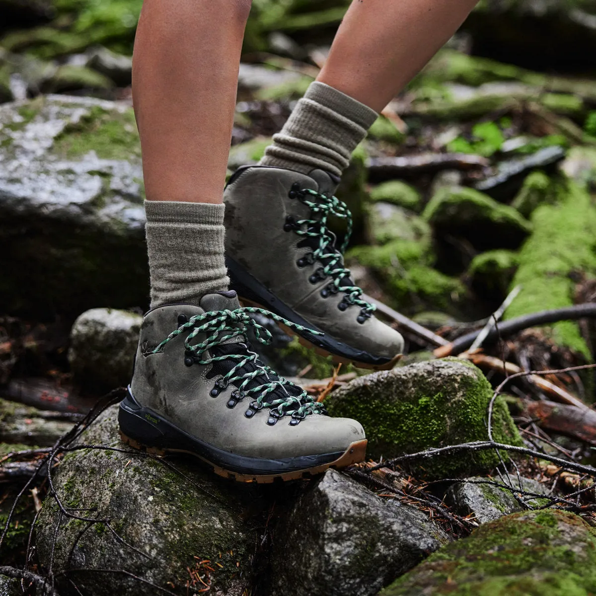 Danner Women's Mountain 600 Evo 4" WP Hiking Boot -Gray- 62713