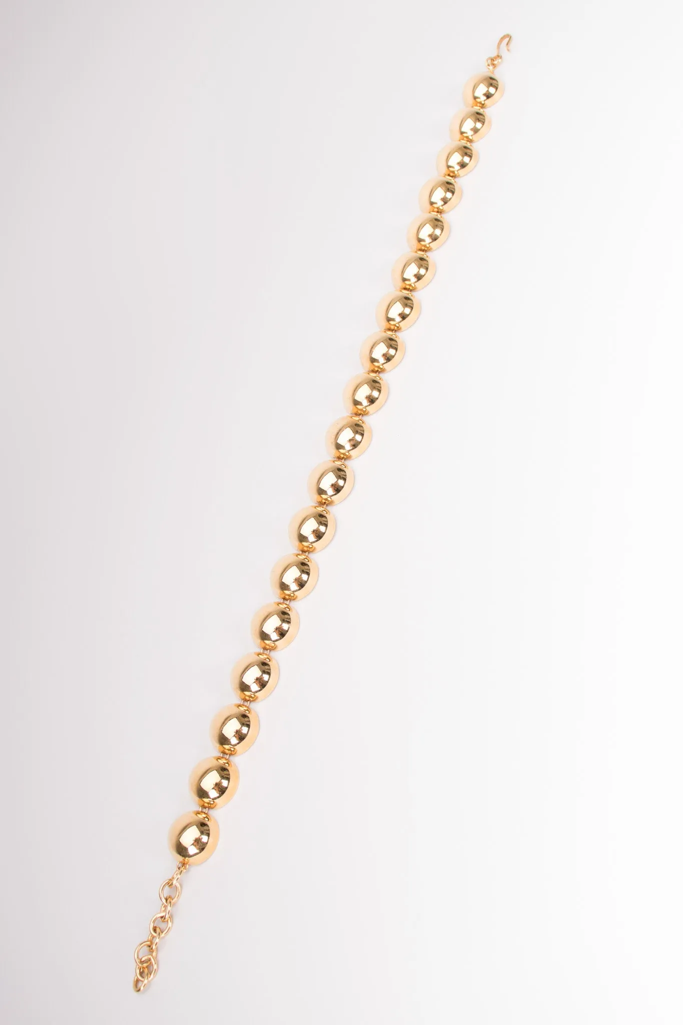 Dome Bead Collar Necklace