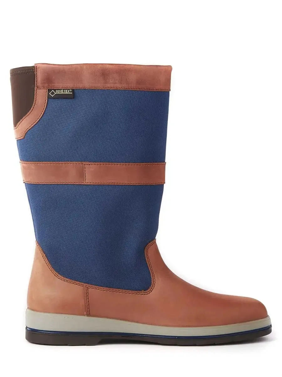 DUBARRY Shamrock Sailing Boots - Navy & Brown