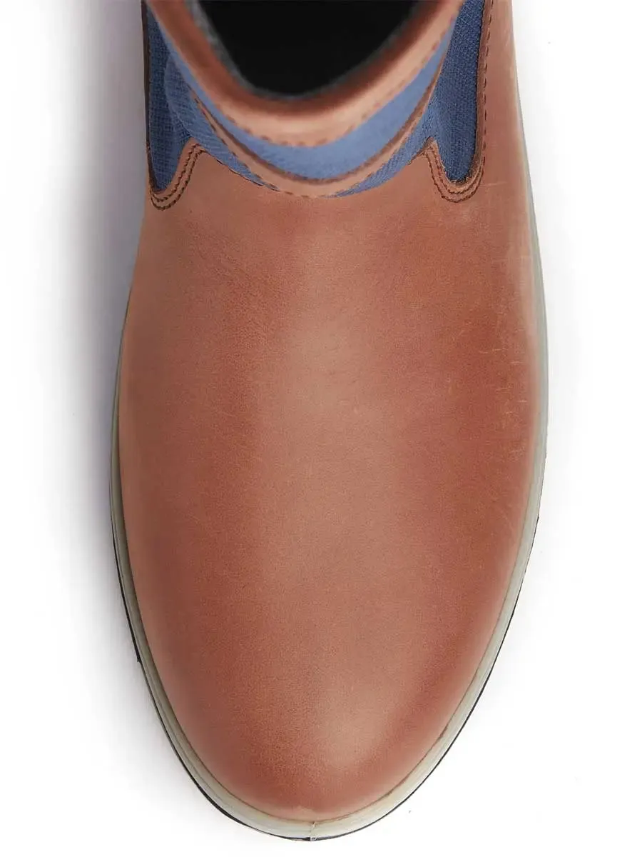 DUBARRY Shamrock Sailing Boots - Navy & Brown