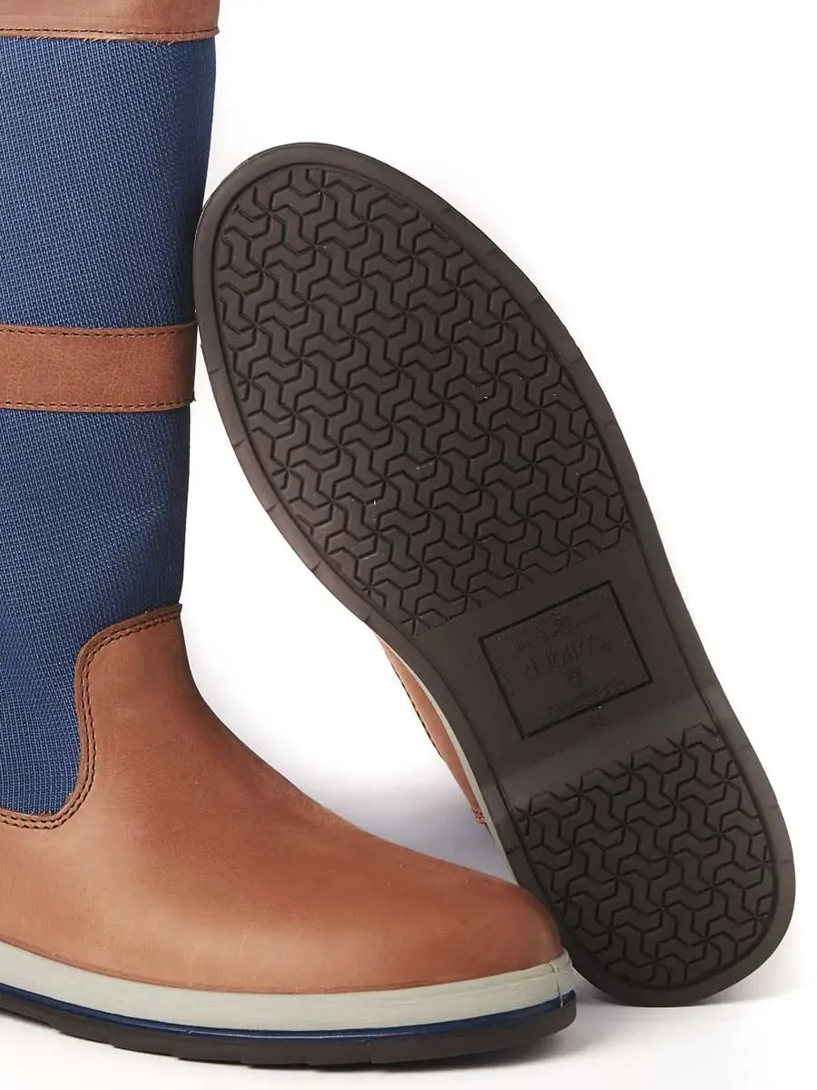 DUBARRY Shamrock Sailing Boots - Navy & Brown