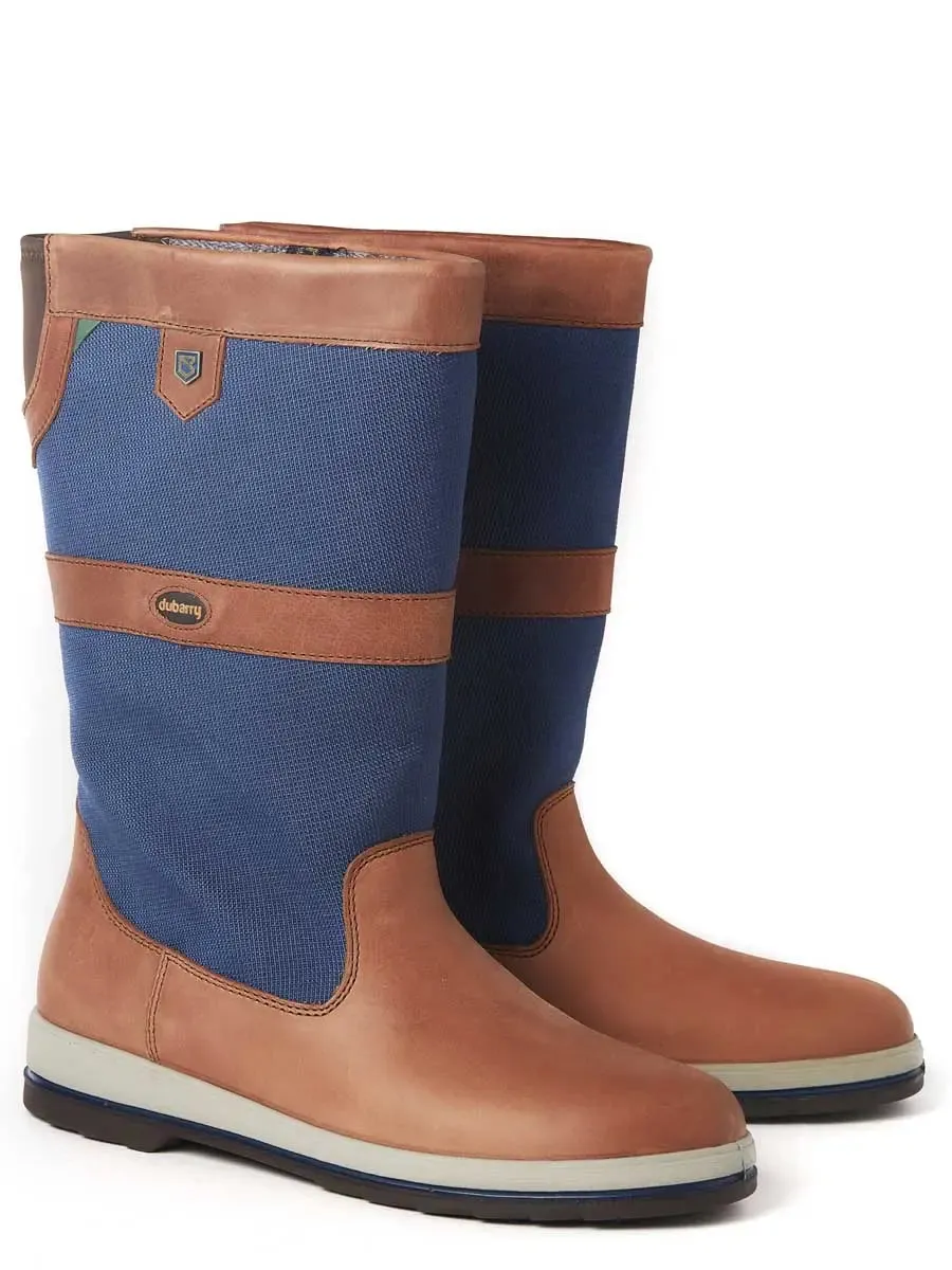 DUBARRY Shamrock Sailing Boots - Navy & Brown