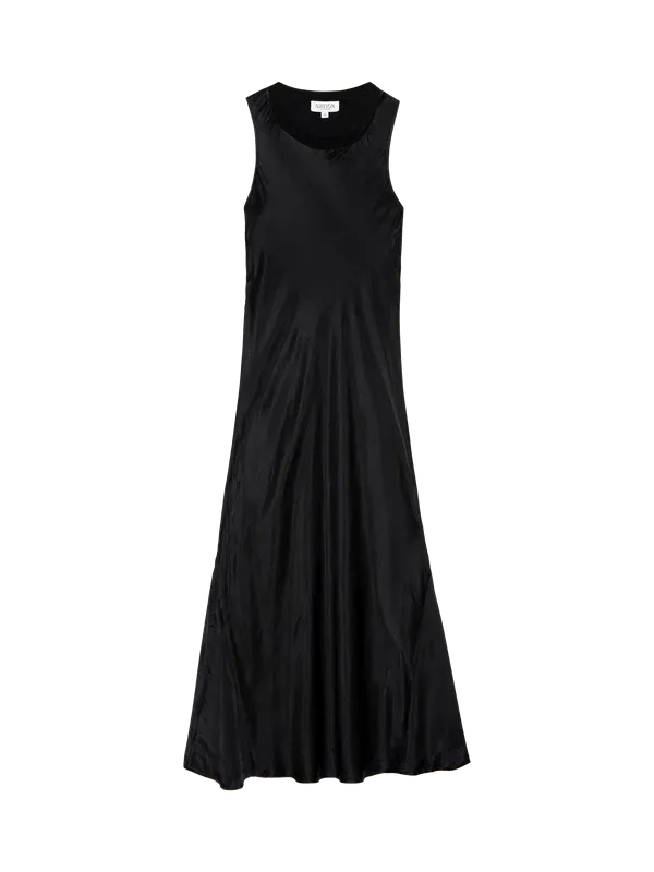 DULCE DRESS IN JET BLACK