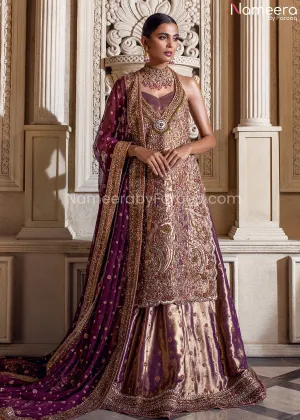 Elegant Lehenga Dress for Bride with Embroidery #BB278