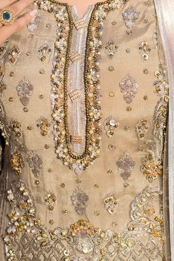 Embellished Kameez Trouser Pakistani Wedding Dress