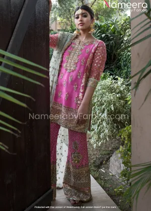 Embroidered Kameez Trouser for Wedding Party Wear #PN83