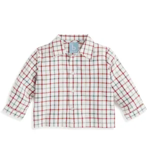Eton Long Sleeve Dress Shirt -- Belvedere Check