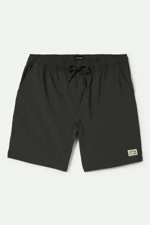 Everyday Stretch Hybrid Short 7" - Washed Black