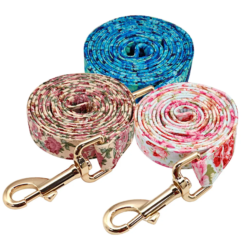 Fascinating Florals: Collars And Leashes | Personalized