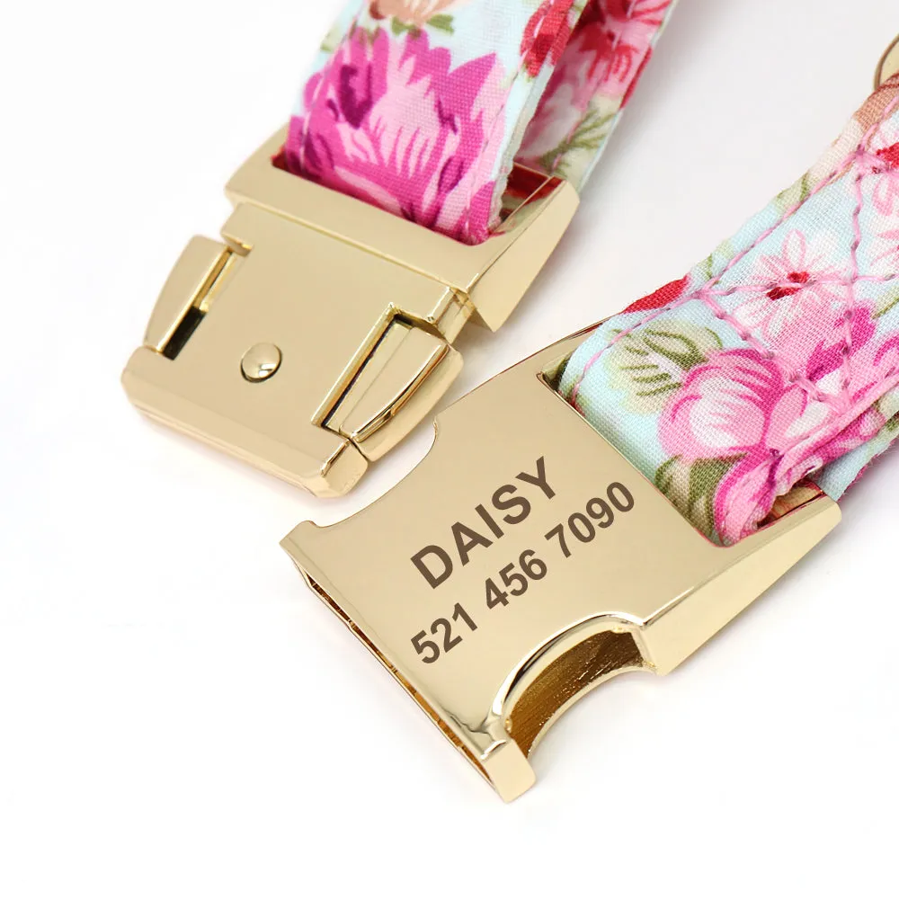 Fascinating Florals: Collars And Leashes | Personalized