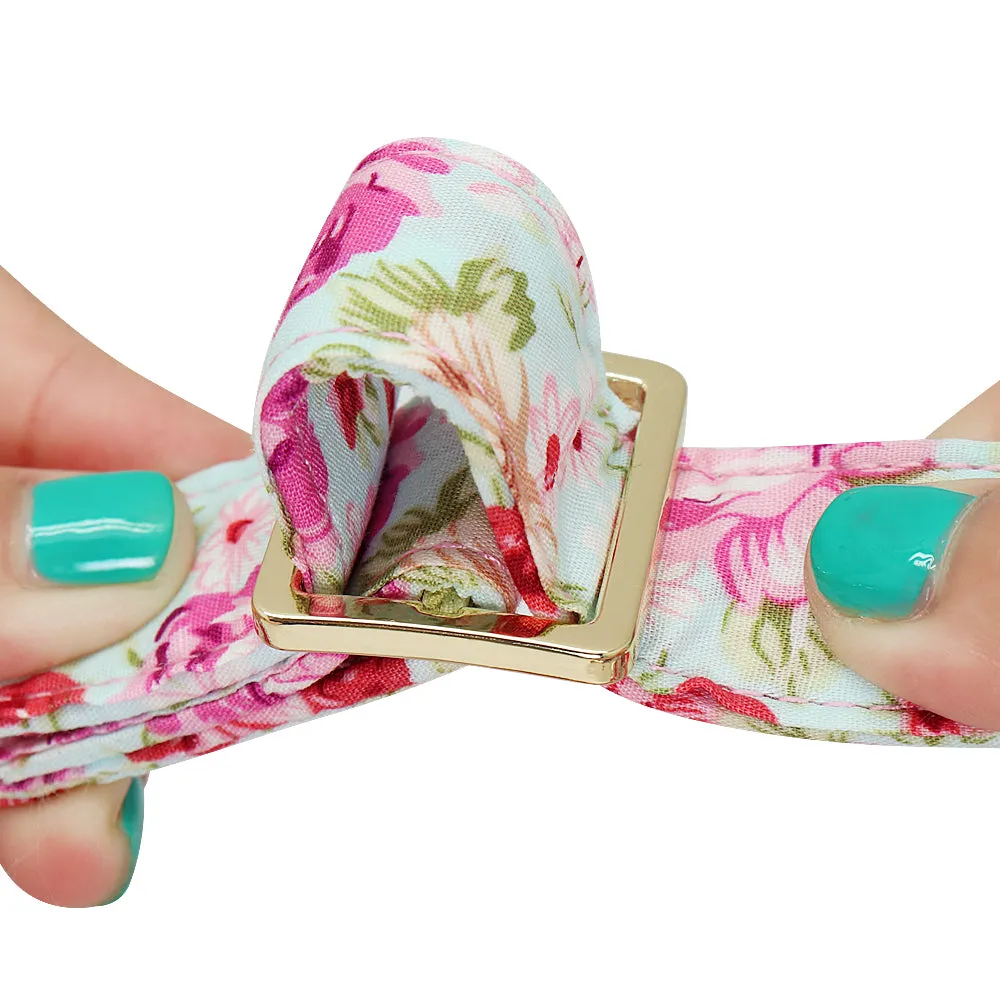 Fascinating Florals: Collars And Leashes | Personalized