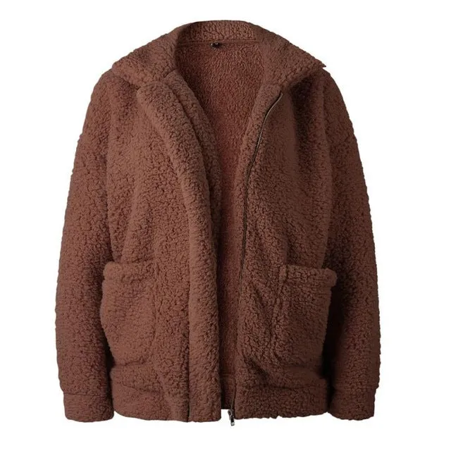 Faux Fur Coat