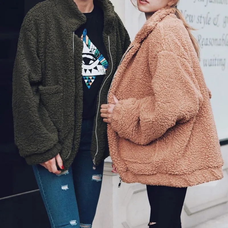 Faux Fur Coat