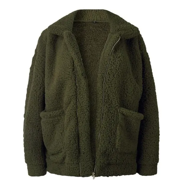 Faux Fur Coat