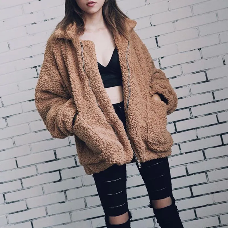 Faux Fur Coat