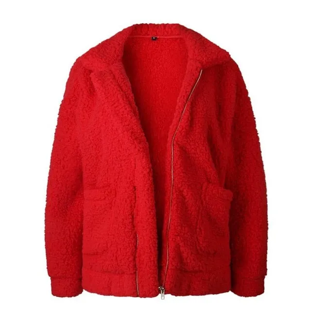 Faux Fur Coat