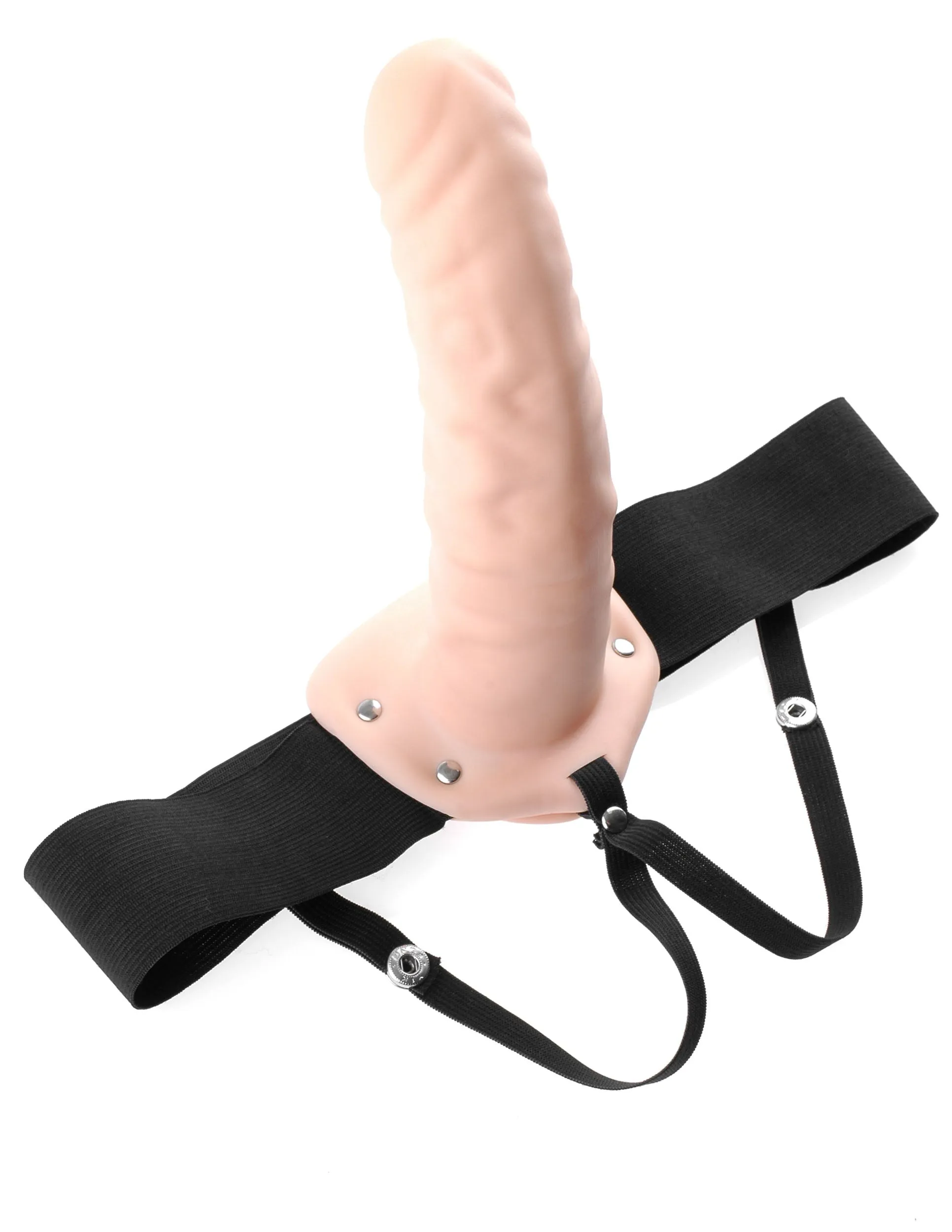Fetish Fantasy Series 8&quot; Hollow Strap-on - Flesh