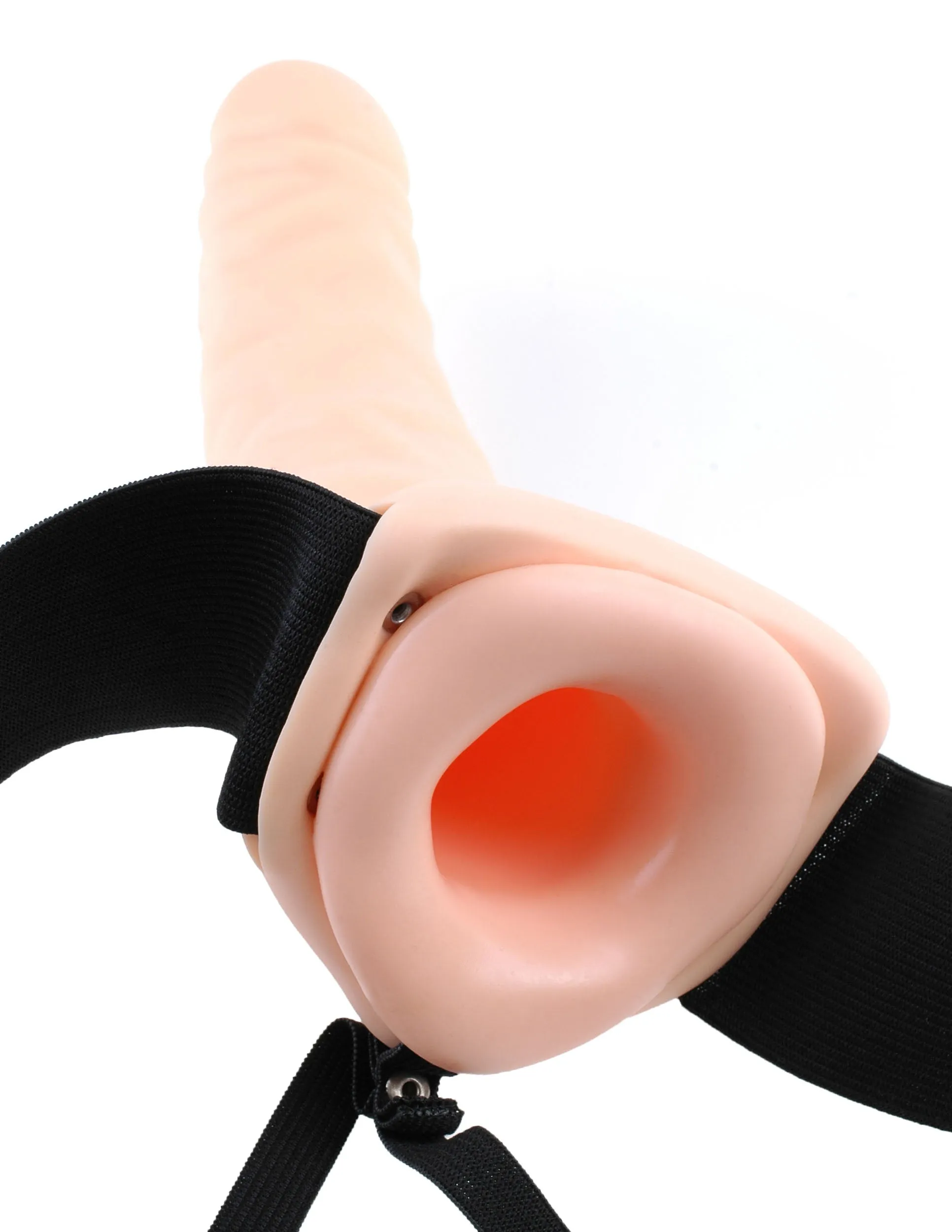 Fetish Fantasy Series 8&quot; Hollow Strap-on - Flesh