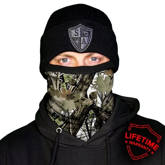 Fleece Face Shields® | Snow Forest Camo