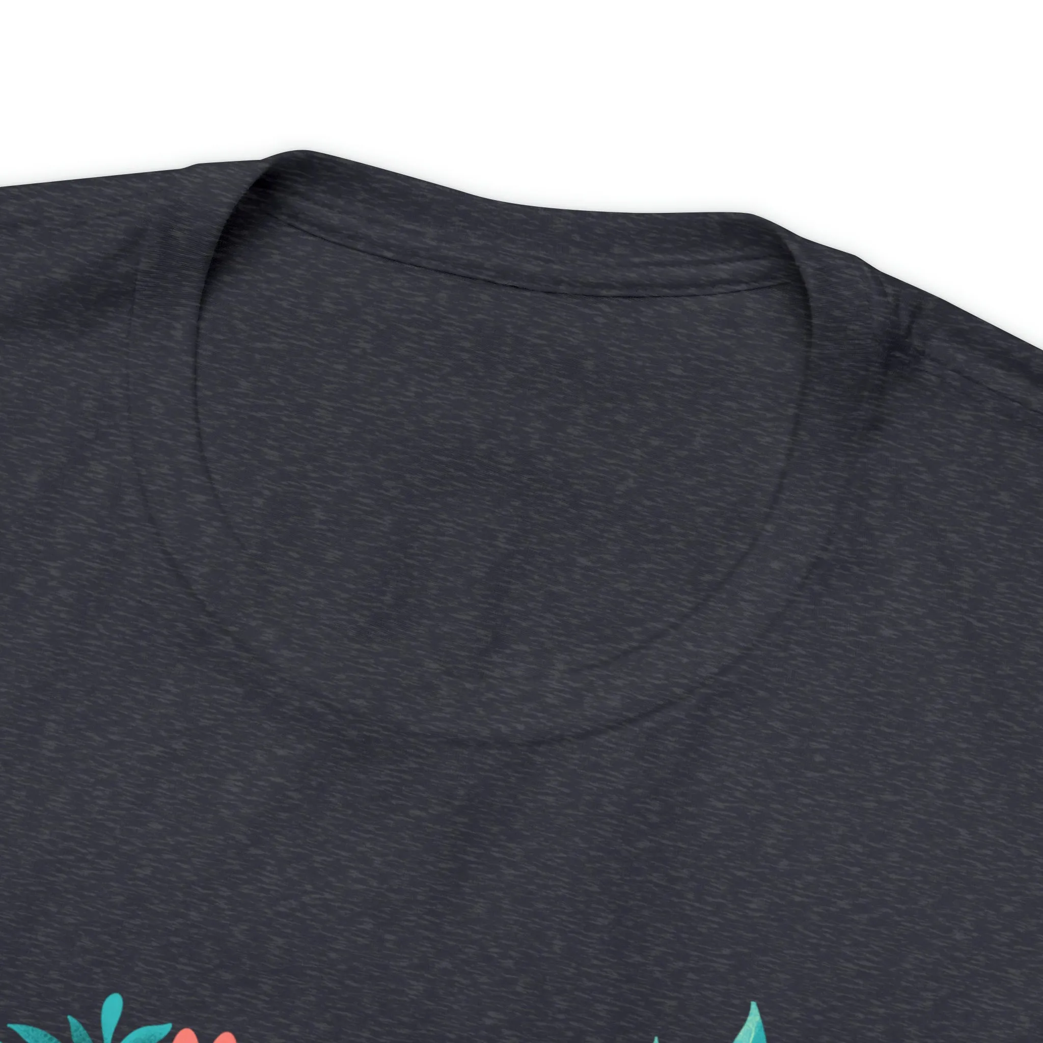 Flower Heart T-Shirt | Love Ya Mom Tee |  Bella Canvas 3001 Unisex |  Mother Short Sleeve Tshirt