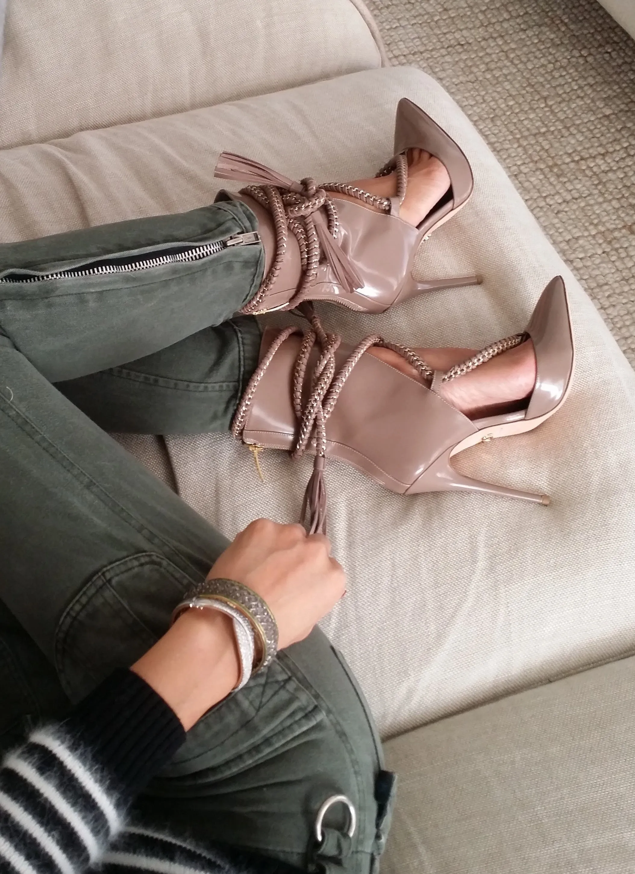 FREYA WALNUT SPAZZOLATO BOOTIES