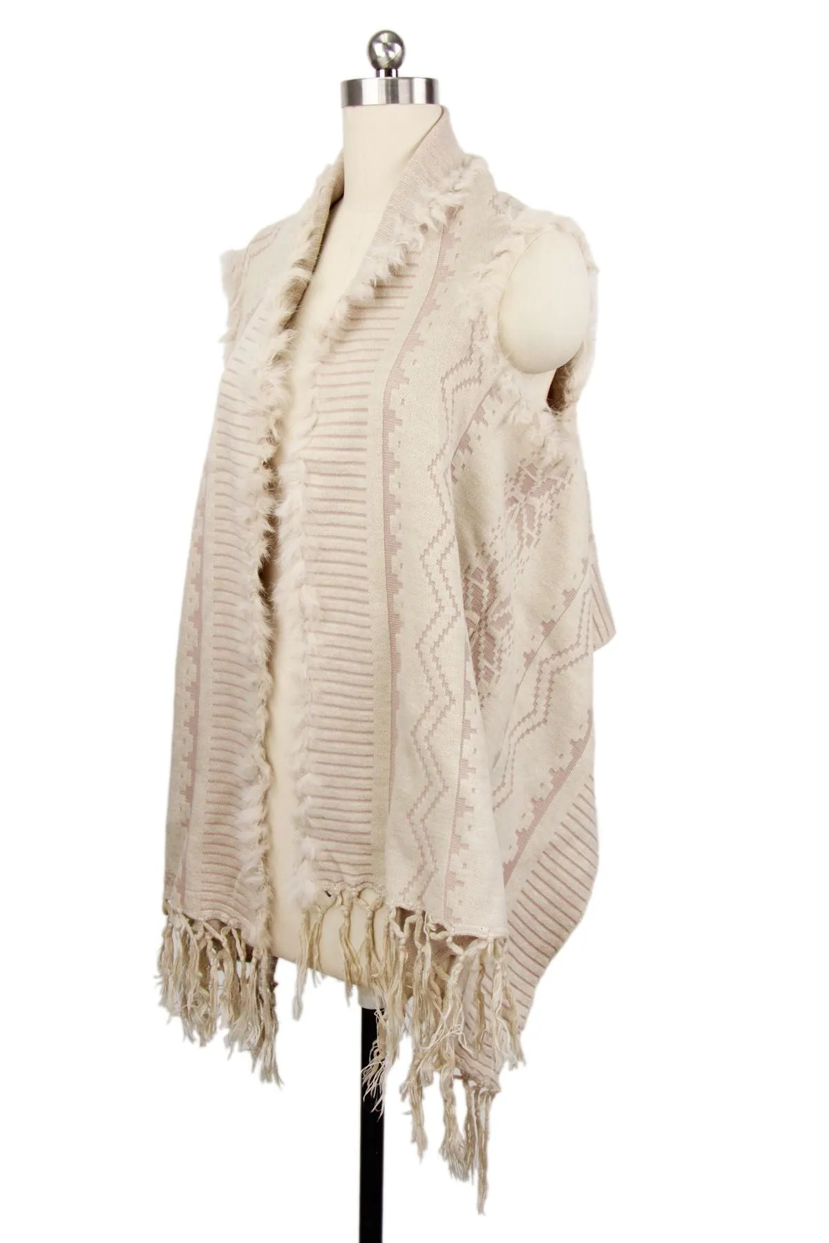 Fur Cover Up Vest