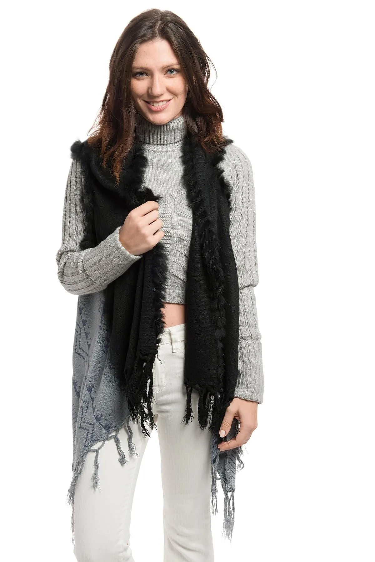 Fur Cover Up Vest