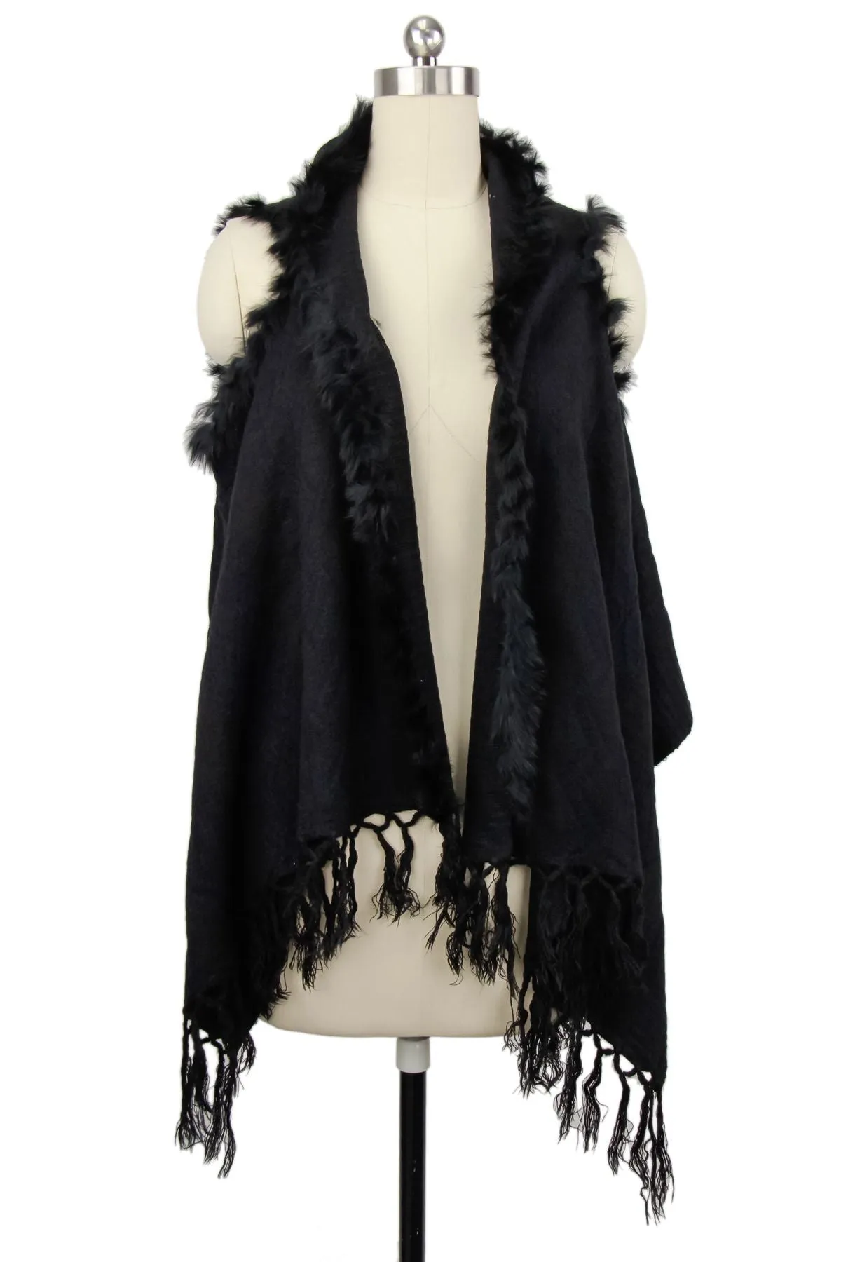 Fur Cover Up Vest