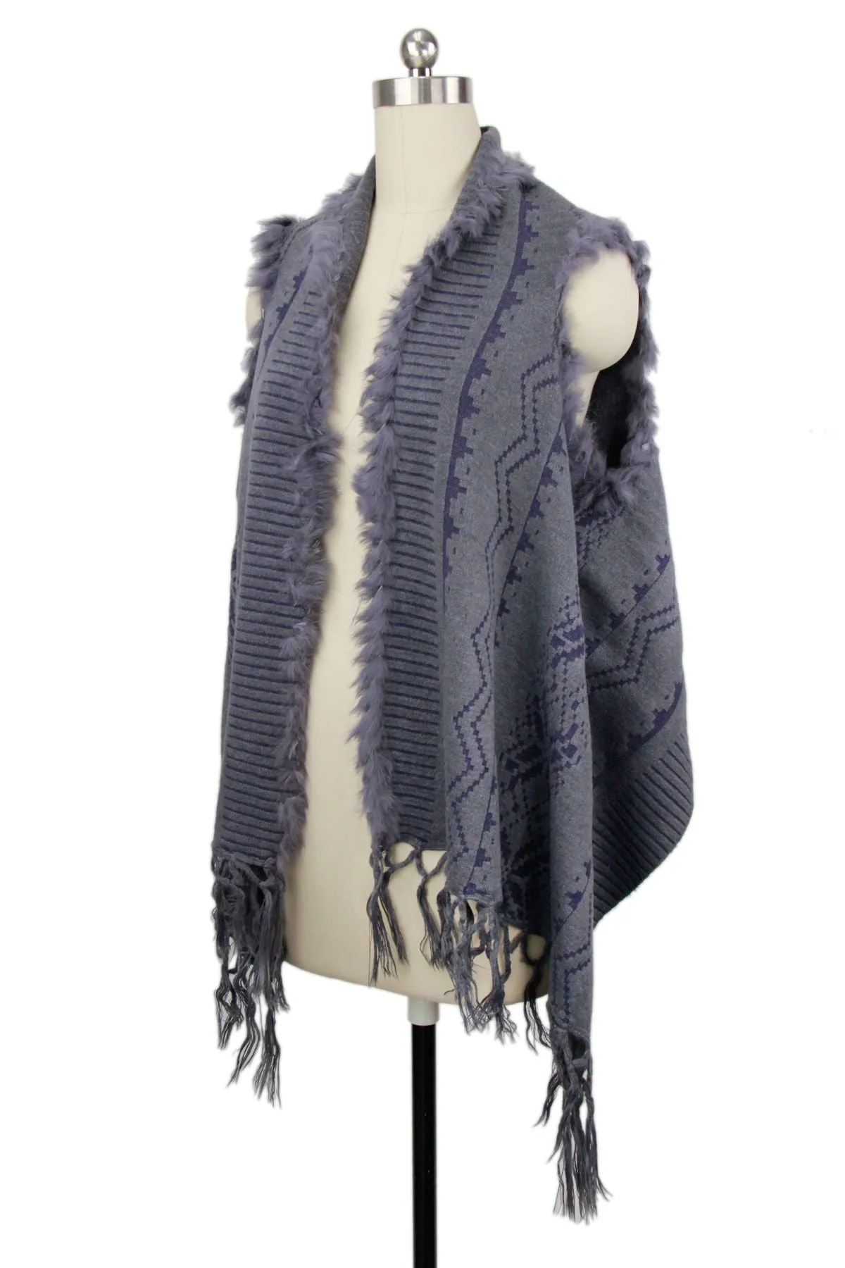 Fur Cover Up Vest