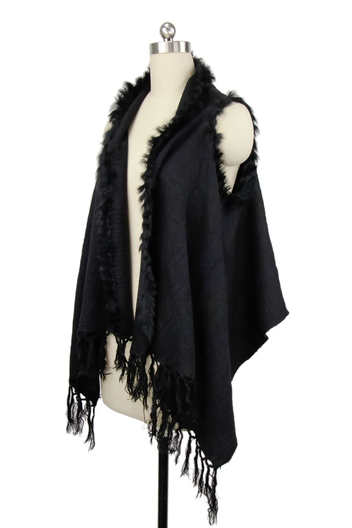 Fur Cover Up Vest