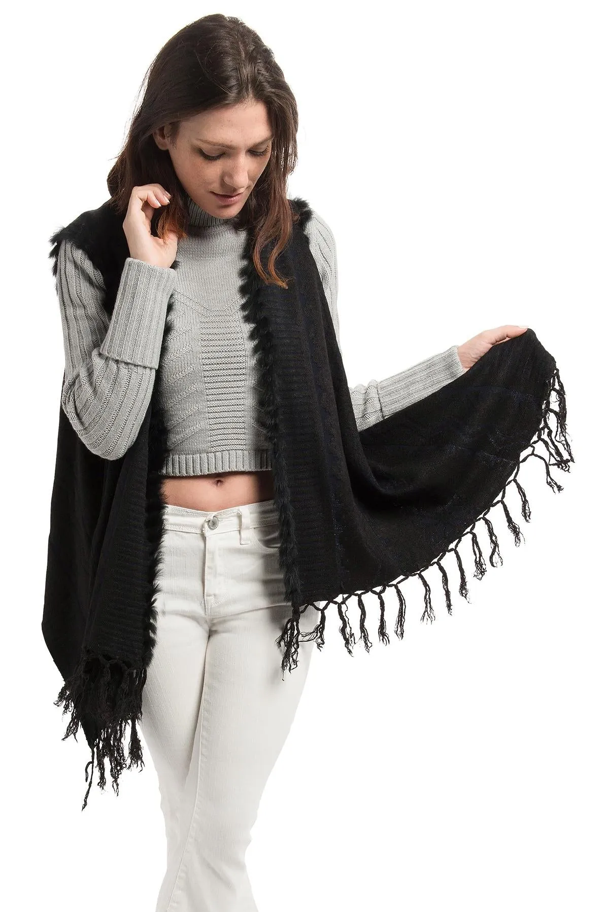 Fur Cover Up Vest